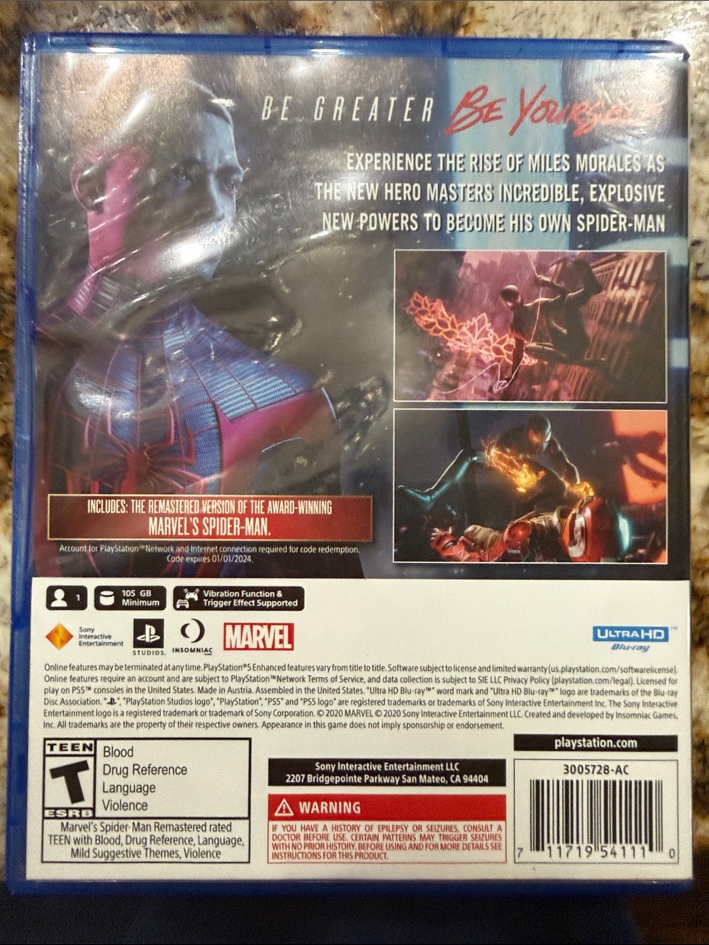 Sony PS5 Spider-Man: Miles Morales - Black & Red - Picture 2 of 3